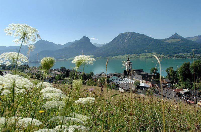 Gaestehaus Menkens Sankt Wolfgang im Salzkammergut Exterior photo